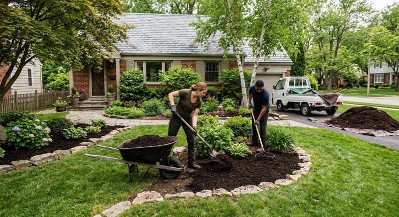 Organic Mulch Installation in Honolulu, HI